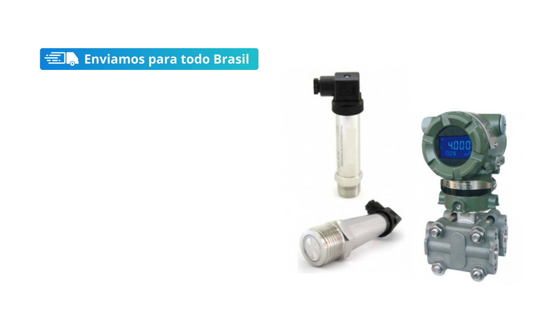 Manômetros Digitais e Analogicos